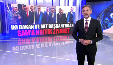 İki bakan ve MİT Başkanı'ndan Şam'a kritik ziyaret!