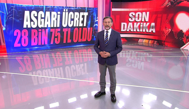 Asgari ücret 28 bin 75 TL oldu