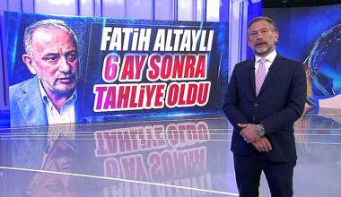 Fatih Altaylı 6 ay sonra tahliye oldu!