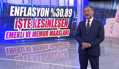 Enflasyon %30,89: İşte kesinleşen emekli ve memur maaşları!