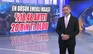 En düşük emekli maaşı 20 bin TL oldu!