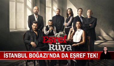 İstanbul Boğazı'nda da Eşref Tek!