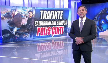 Trafikte saldırdıkları sürücü polis çıktı!