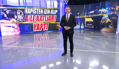 Hapisten izin alıp aile katliamı yaptı