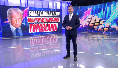 Sabah çakılan altın Trump'ın açıklamasıyla toparlandı