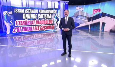 İsrail İstanbul Konsolosluğu önünde çatışma