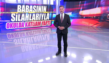 Babasının silahlarıyla okulda katliam yaptı!