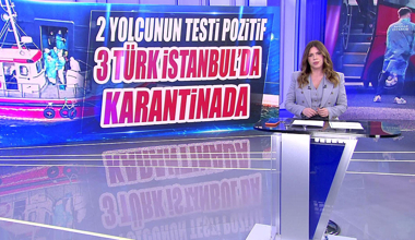 2 yolcunun testi pozitif; 3 Türk İstanbul'da karantinada!