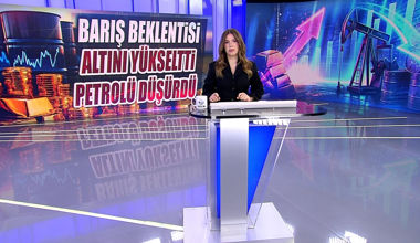 Barış beklentisi altını yükseltti petrolü düşürdü