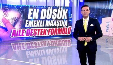 En düşük emekli maaşına aile destek formülü