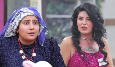 Damla'nın 'Cemile' taklidi herkesi kahkahaya boğdu!