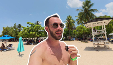 Ocho Rios'un en güzel sahilleri...