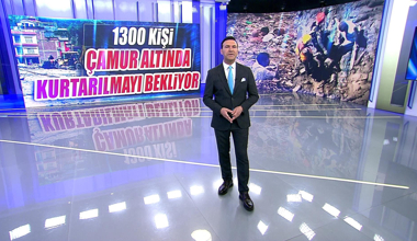 1300 kişi çamur altında kurtarılmayı bekliyor