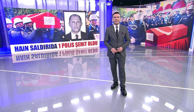 Hain saldırıda 1 polis şehit oldu