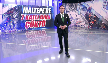 Maltepe'de 7 katlı bina çöktü