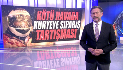 Kötü havada kuryeye sipariş tartışması!