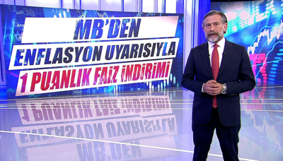 MB'den enflasyon uyarısıyla 1 puanlık faiz indirimi