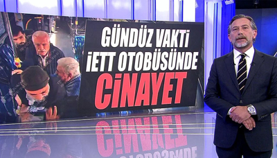 Güpegündüz İETT otobüsünde cinayet!