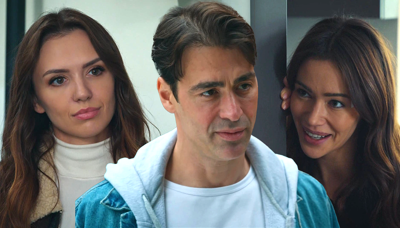 Bozo iki kadın arasında kaldı