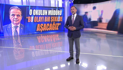 O okulun müdürü: "Bu olayı bir şekilde aşacağız!"