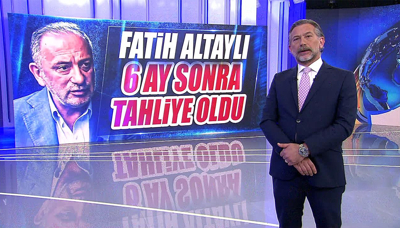 Fatih Altaylı 6 ay sonra tahliye oldu!