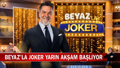 Beyaz'la Joker'in ilk bölümü yarın akşam Kanal D'de!