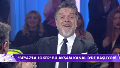 Beyaz'la Joker bu akşam Kanal D'de başlıyor!