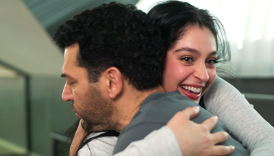 Zeynep, Serhat'a sevinçle sarıldı!