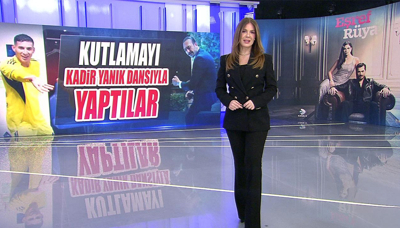Kutlamayı Kadir Yanık dansıyla yaptılar!