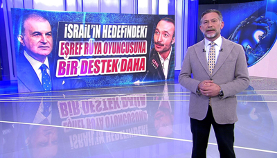 İsrail'in hedefindeki Eşref Rüya oyuncusuna bir destek daha