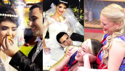 Gelinler, Hatice'nin düğün fotoğraflarını taklit etti!