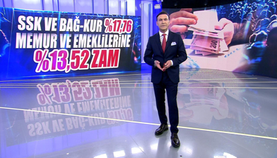 SSK ve BAĞ-KUR %17,76, memur ve emeklilerine %13,52 zam