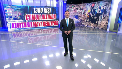1300 kişi çamur altında kurtarılmayı bekliyor