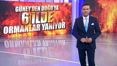 Güney'den Doğu'ya 6 ilde ormanlar yanıyor