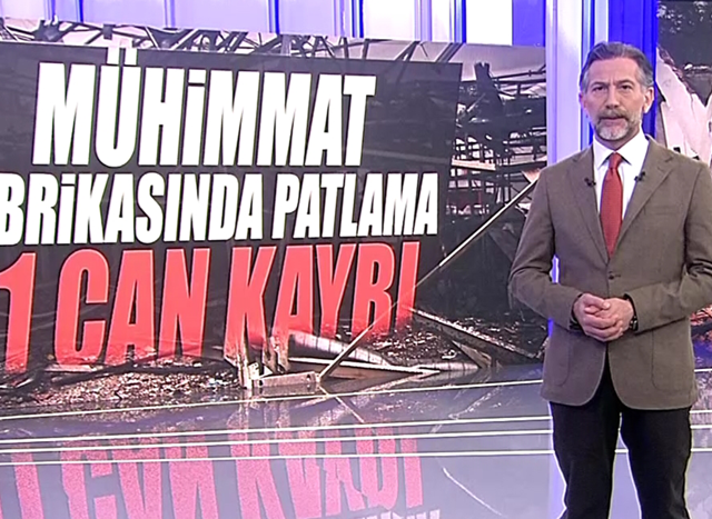 Mühimmat fabrikasında patlama 11 can kaybı!