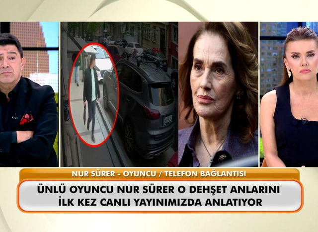 Ünlü sanatçı Nur Sürer, Şişli'deki o dehşet anlarını "Neler Oluyor Hayatta"da anlattı!