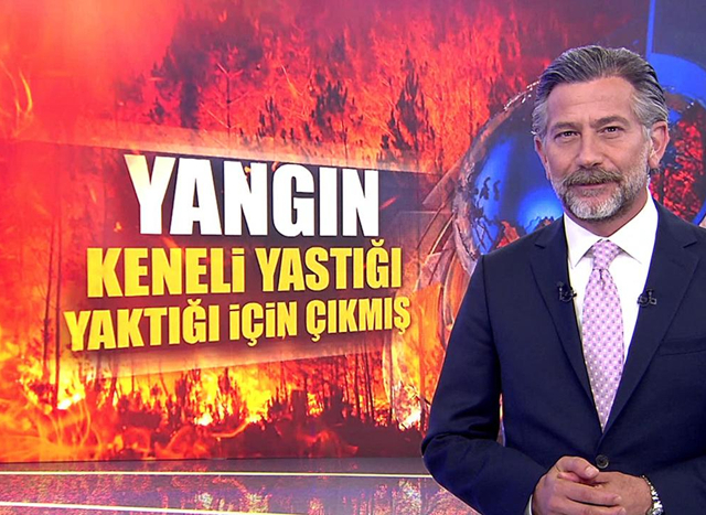 Yangın, keneli yastığı yaktığı için çıkmış!