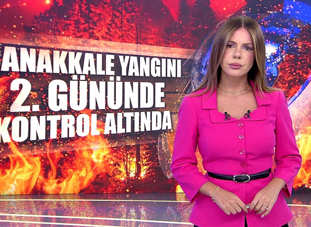 Çanakkale yangını 2. gününde kontrol altında!