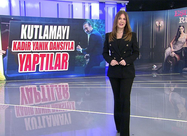 Kutlamayı Kadir Yanık dansıyla yaptılar!