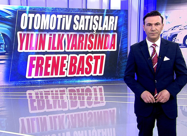 Otomotiv satışları yılın ilk yarısında frene bastı