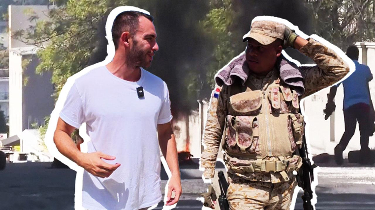 İkonik Haiti - Dominik sınırı!