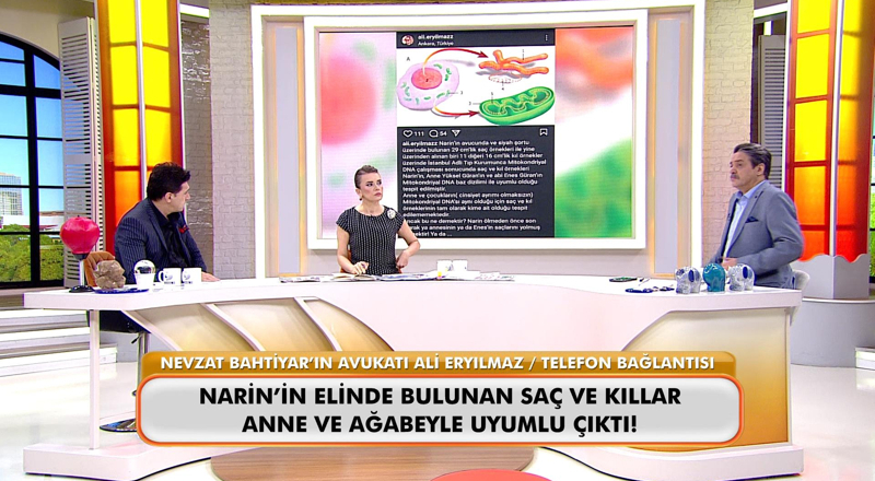 Narin Güran davasında kilit isim canlı yayındaydı!