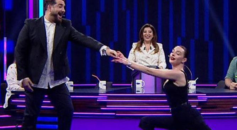 Melis Sezen'den dans şov!