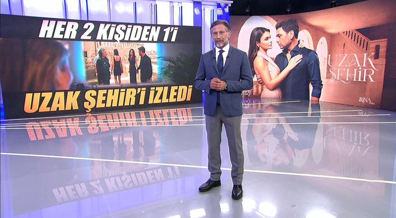 Her 2 kişiden 1'i Uzak Şehir'i izledi!