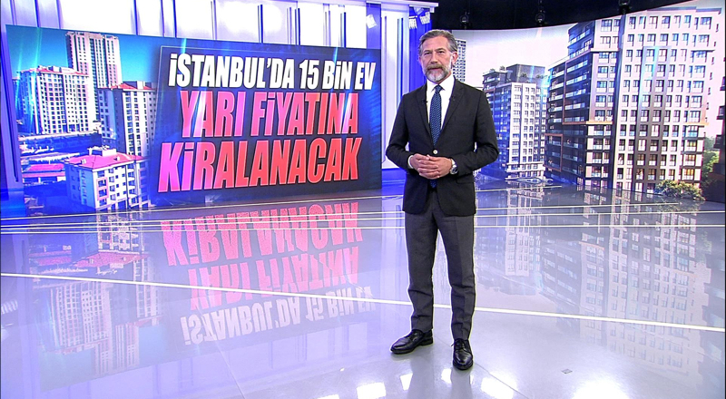 İstanbul'da 15 bin ev yarı fiyatına kiralanacak