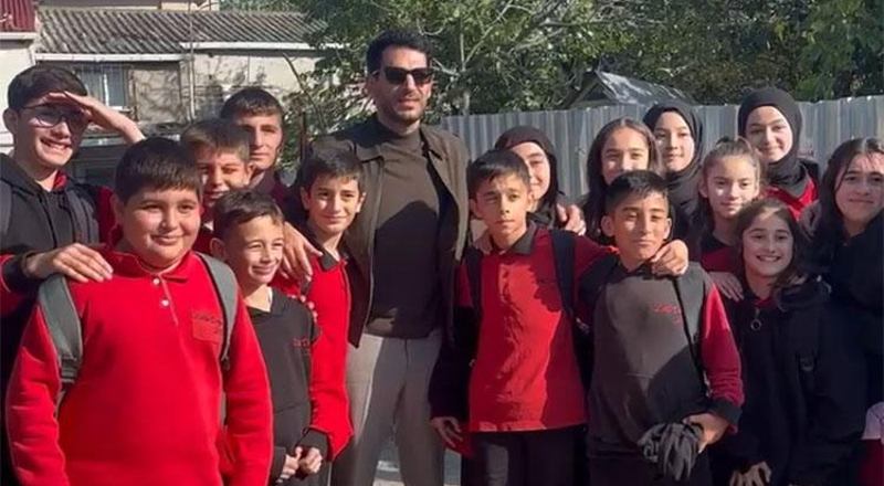 Güller ve Günahlar seti çocuklarla renklendi!