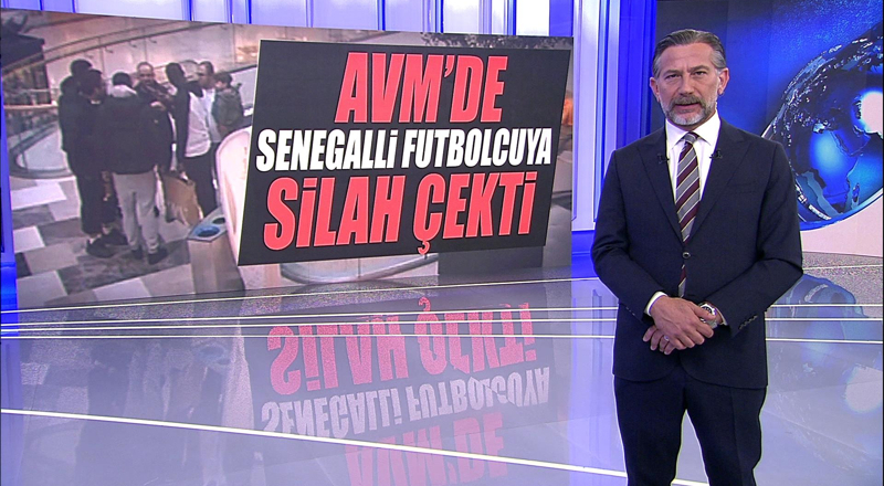AVM'de Senegalli futbolcuya silah çekti