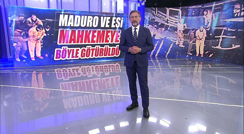 Maduro ve eşi mahkemeye böyle götürüldü!