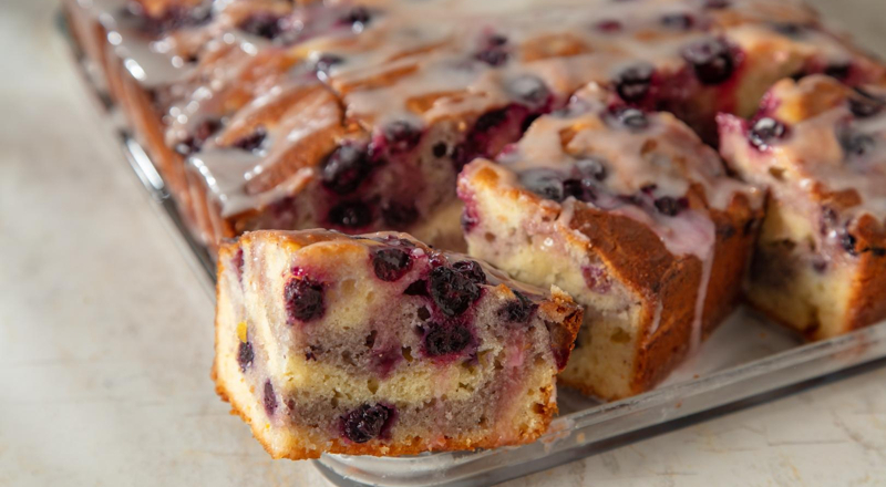 Limonlu, Yaban Mersinli Kek Nasıl Yapılır? - Limonlu, Yaban Mersinli Kek Tarifi