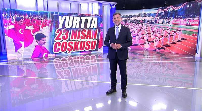 Yurtta 23 Nisan coşkusu!